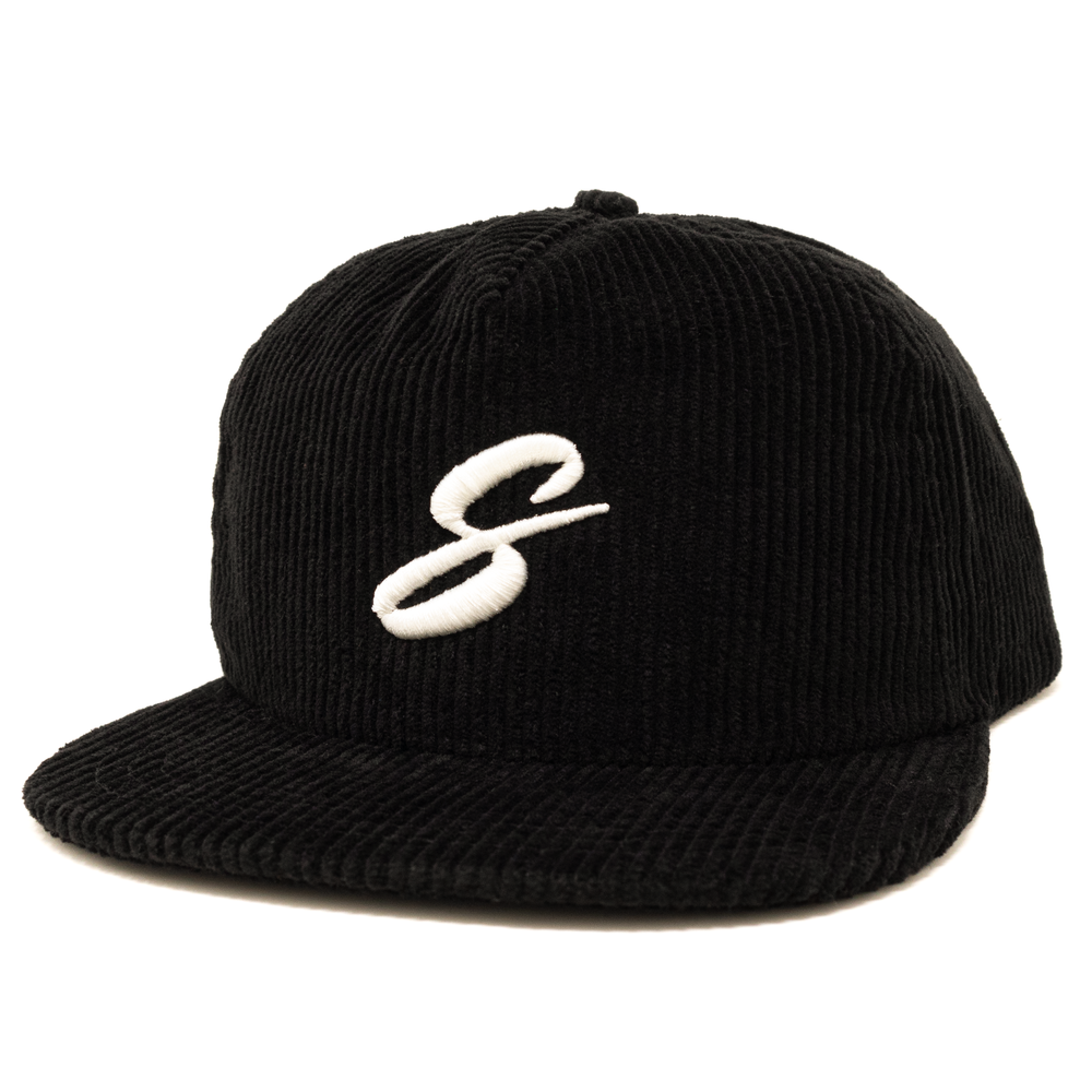 Black 'S' Corduroy — SCOPD NYC